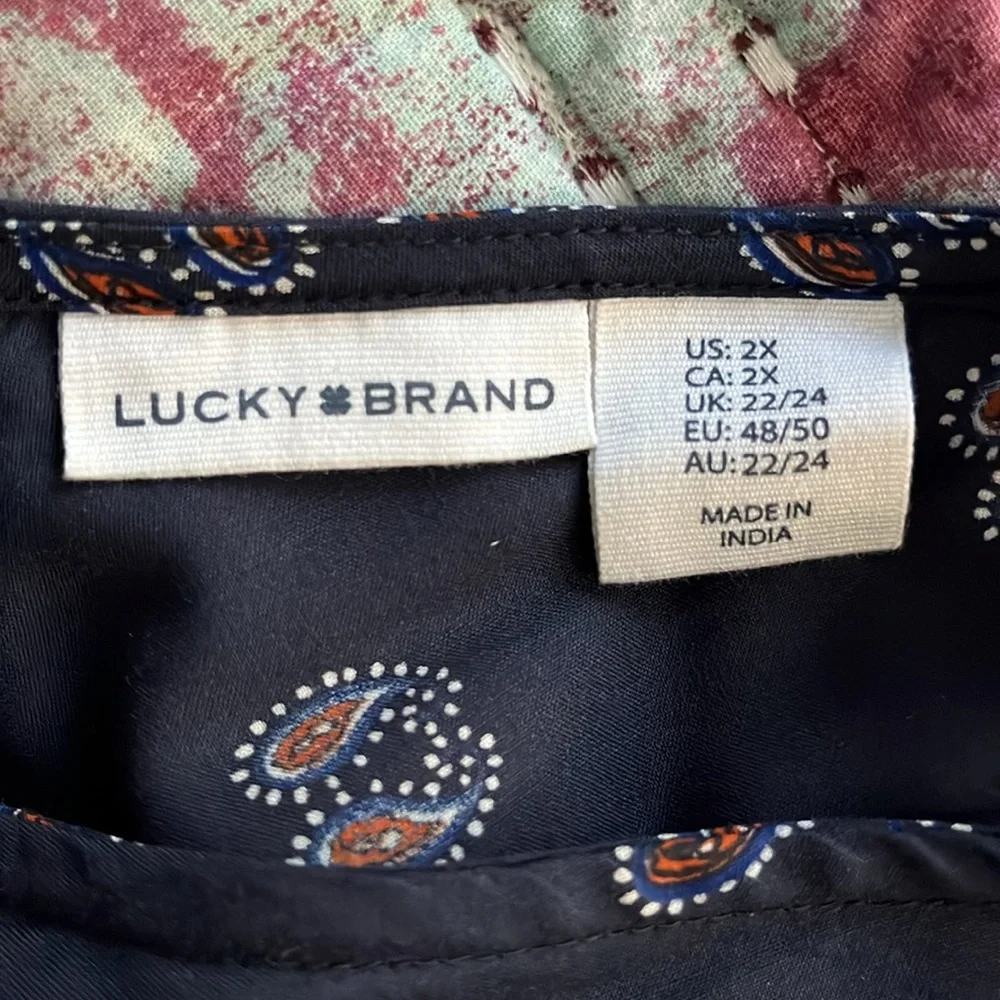 Lucky Brand Sleeveless Maxi - Picture 6 of 7